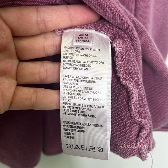 Anthropologie - Pilcro And The Letter Press Flynn Rose Pink Lightweight Hoodie M - Picture 11 of 15